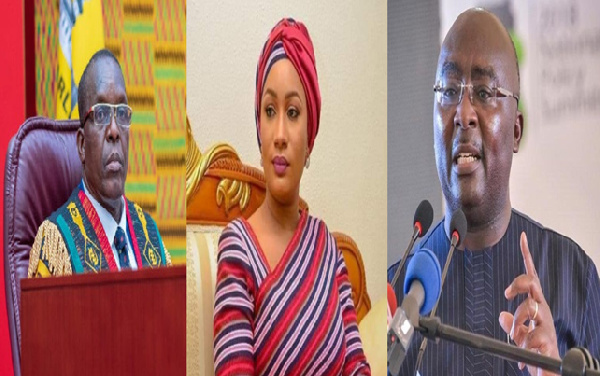 Alban Bagbin, Samira Bawumia, Dr. Mahamudu Bawumia